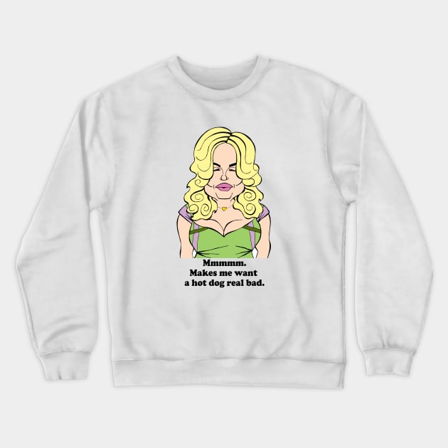 JENNIFER COOLIDGE LEGALLY BLONDE FAN ART Crewneck Sweatshirt by cartoonistguy